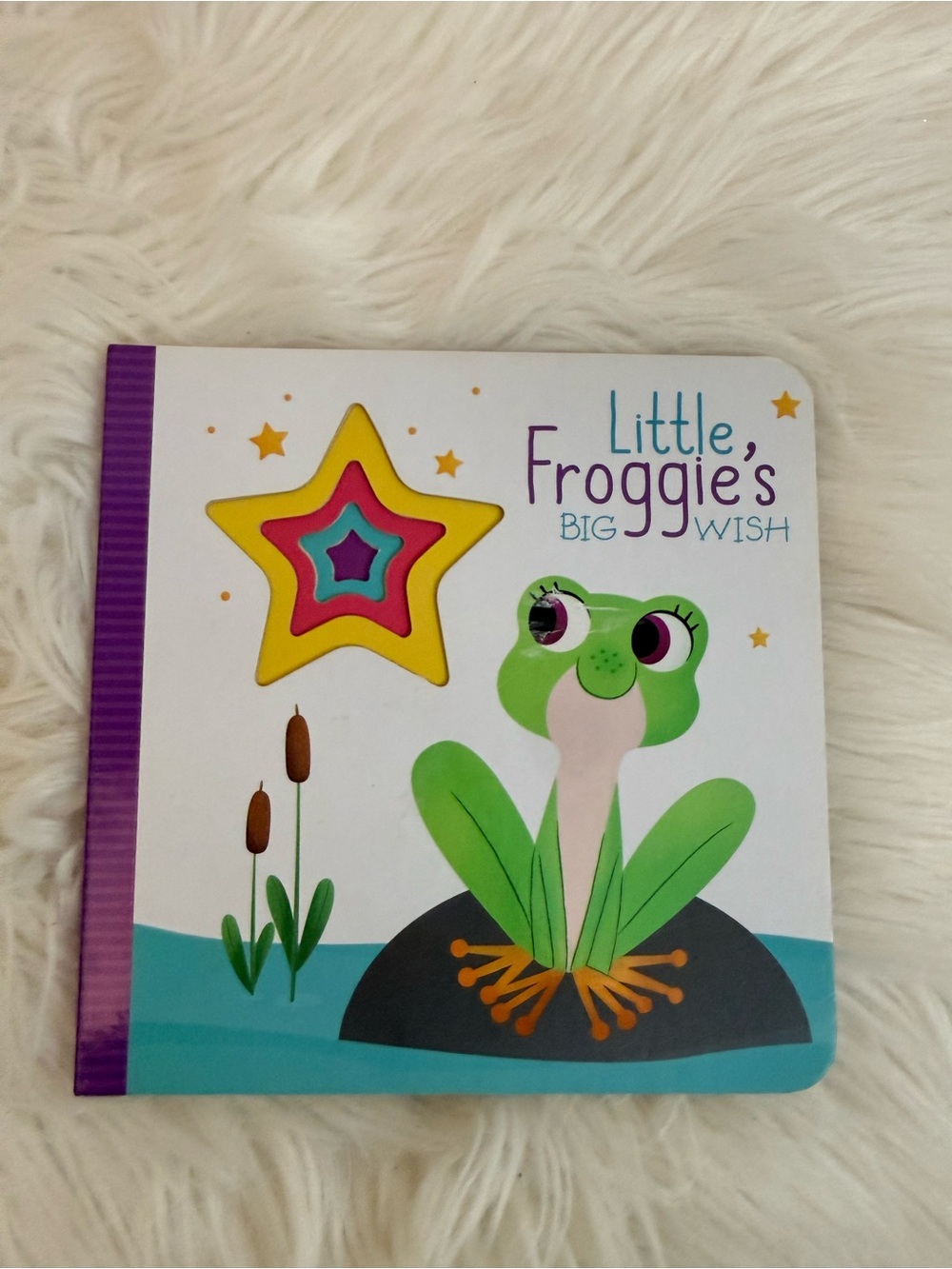 💫10/$25 • Little Froggie’s Big Wish Boardbook